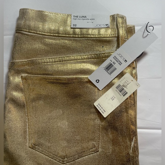 Anthropologie Gold High Rise Jeans - Picture 7 of 15